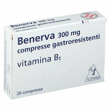 BENERVA 20 comperesse gastroresistenti 300 mg