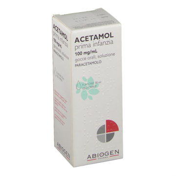 ACETAMOL PRIMA INFANZIA*orale gtt 30 ml 100 mg/ml