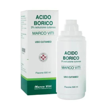 ACIDO BORICO (MARCO VITI)*soluz cutanea 200 ml 3%