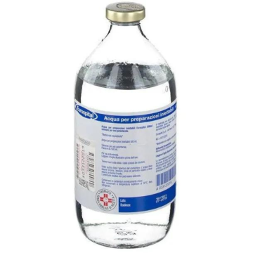 ACQUA PER PREPARAZIONI INIETTABILI (EUROSPITAL)*1 flacone 500 ml