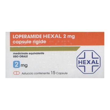 LOPERAMIDE (HEXAL)*15 cps 2 mg