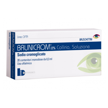 BRUNICROM*collirio 20 monod 0,3 ml 2%