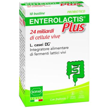 Enterolactis Plus integratore fermenti lattici 10 Bustine