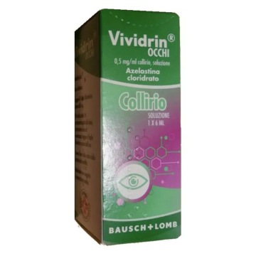 VIVIDRIN OCCHI*coll 1 flacone 6 ml 0,5 mg/ml