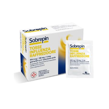 SOBREPIN Tosse Influenza Raffreddore 10 buste granulato per soluzione orale