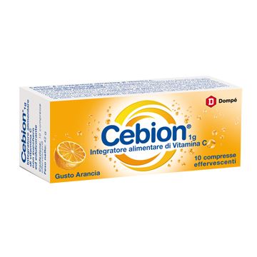 Cebion integratore vitamina C arancia 10 compresse