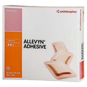 ALLEVYN ADHESIVE 12,5X12,5 10P