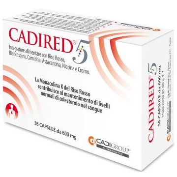Cadired 5 integratore per il colesterolo 36 Capsule