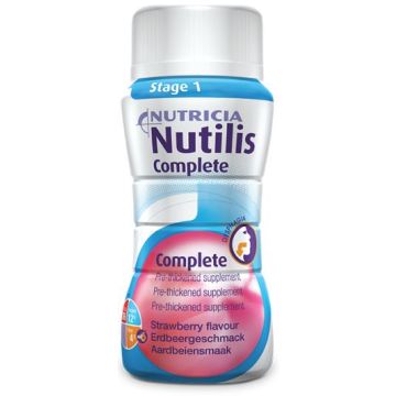 NUTILIS COMPLETE STAGE 1 FRAGOLA 4 X 125 ML