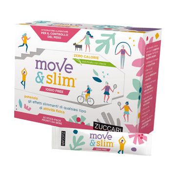 Move&Slim Iodio Free sciroppo 25 stickpack da 10 ml