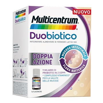 Multicentrum Duobiotico integratore intestinale 16 flaconi