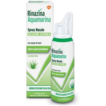Rinazina Aquamarina spray isotonico delicato con aloe vera