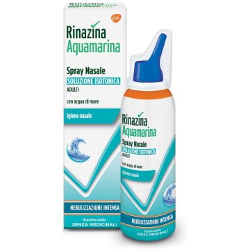 Rinazina Aquamarina spray nasale isotonico intenso 100 ml