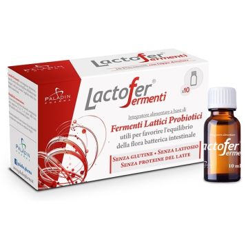 LACTOFER FERMENTI 10 FLACONCINI 10 ML