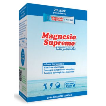 MAGNESIO SUPREMO SEMPRE CON TE 20 STICK PACK X 20 ML