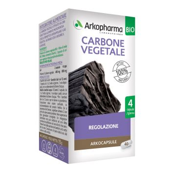 ARKOCAPSULE Carbone Veg.40 Cps