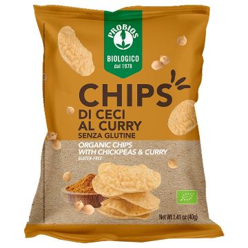 PROBIOS Chips Ceci Curry 40g