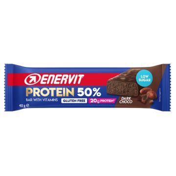 ENERVIT SPORT PROTEIN BAR 50% BARRETTA DARK CHOCOLATE 40 G
