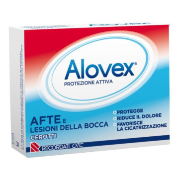 Alovex Protezione Attiva cerotti anti afte 15 pezzi