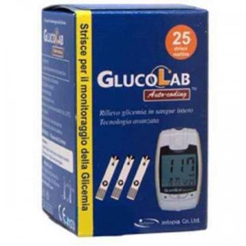 Glucolab AC Strisce Elettr 25pz - Monitoraggio della glicemia