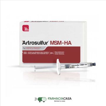 Laborest - Artrosulfur MSM+HA Confezione 3 Siringhe Preriempite da 2 Ml