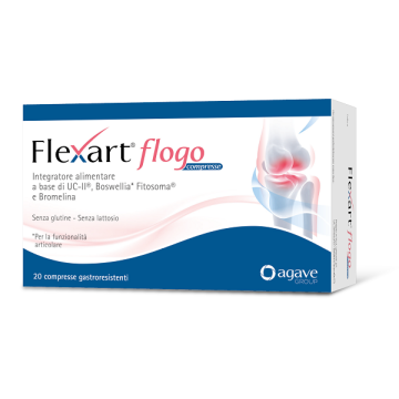Flexart Flogo integratore per le articolazioni 20 compresse