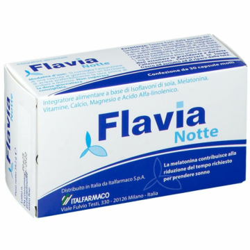 Flavia Notte integratore per la menopausa 30 capsule molli
