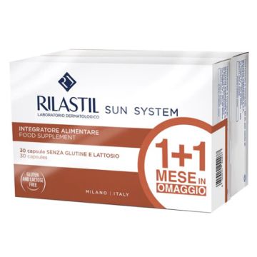 RILASTIL SUN SYSTEM CAPSULE 1+1 30 CAPSULE + 30 CAPSULE