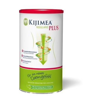 KIJIMEA - Regularis Plus 225g - Integratore per Stipsi, Gonfiore Addominale e Flatulenza