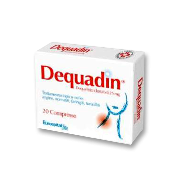 DEQUADIN*20 cpr 0,25 mg