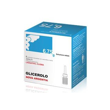 GLICEROLO (NOVA ARGENTIA)*AD 6 contenitori monodose 6,75 g soluz rett con camomilla e malva