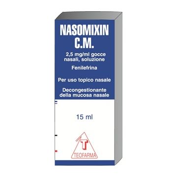 NASOMIXIN CM*gtt nasali 15 ml 2,5 mg/ml