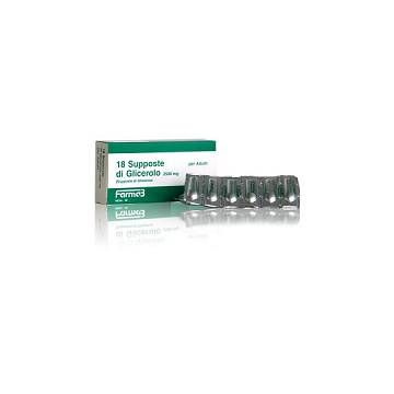 GLICEROLO PHARMA TRENTA (FADEM)*AD 18 supp 2.250 mg