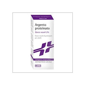 ARGENTO PROTEINATO (SELLA)*AD gtt orl 10 ml 2%