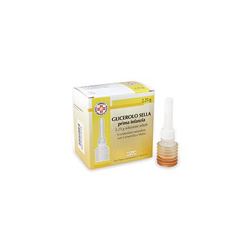 GLICEROLO (SELLA)*PRIMA INFANZIA 6 contenitori monodose 2,25g soluz rett con camomilla e malva