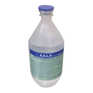 SODIO CLORURO (SALF)*1 flacone 500 ml 0,9%