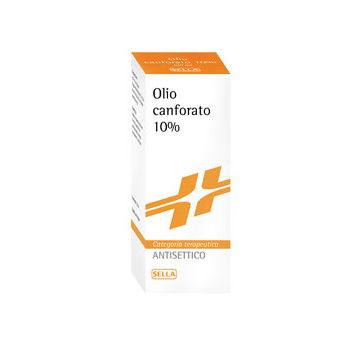 CANFORA (SELLA)*soluz cutanea oleosa 100 g 10%