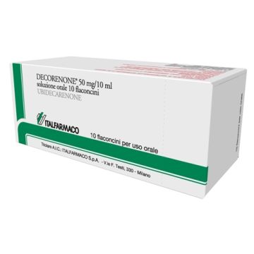 DECORENONE*orale soluz 10 flaconcini 50 mg 10 ml