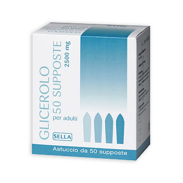 GLICEROLO (SELLA)*AD 50 supp 2.250 mg