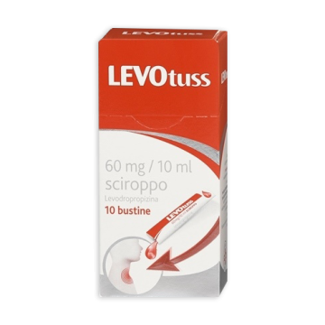 LEVOTUSS*sciroppo 10 bust 60 mg/10 ml