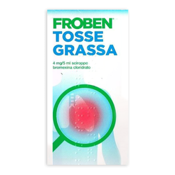 FROBEN TOSSE GRASSA*sciroppo 250 ml 4 mg/5 ml