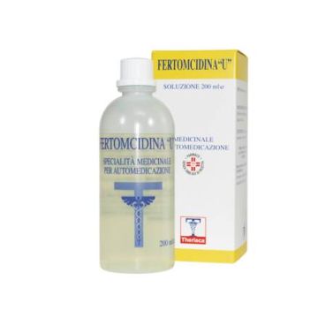FERTOMCIDINA U*soluz cutanea 200 ml 17,5 mg/ml + 30,00 mg/ml