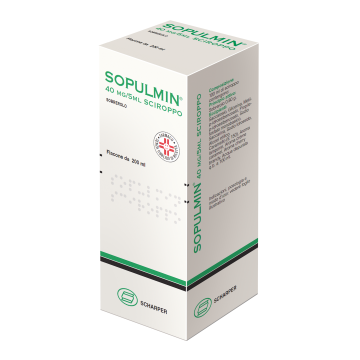SOPULMIN*sciroppo 200 ml 0,8 g/100 ml