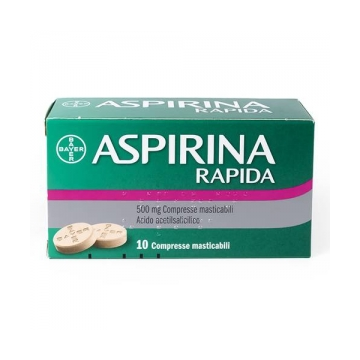 ASPIRINA RAPIDA*10 cpr mast 500 mg