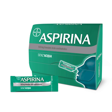 ASPIRINA*20 bust grat 500 mg