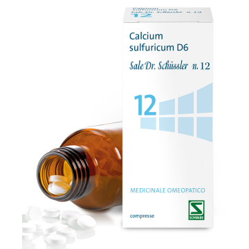 CALCIUM SULFURICUM D6 SALE DR.SCHUSSLER N.12*D6 200 cpr flacone