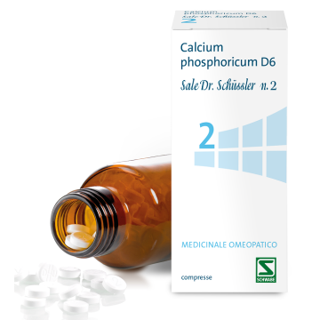 CALCIUM PHOSPHORICUM D6 SALE DR.SCHUSSLER N.2*D6 200 cpr flacone